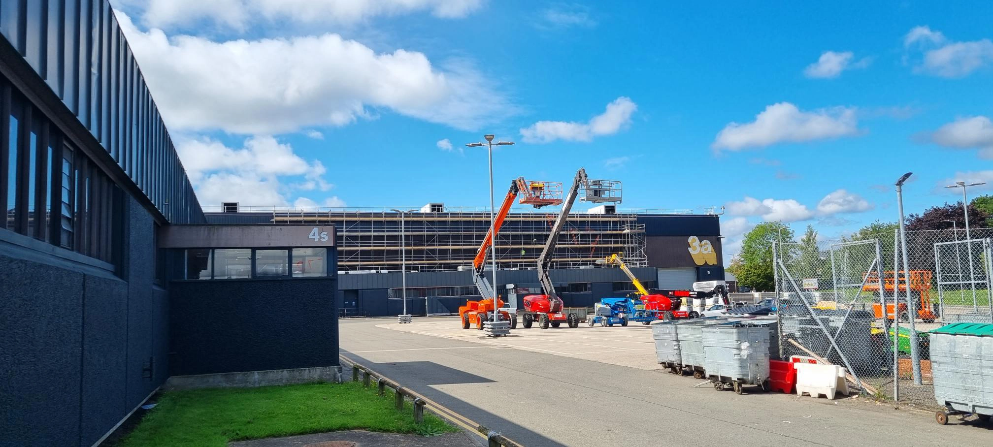 NEC Recladding project